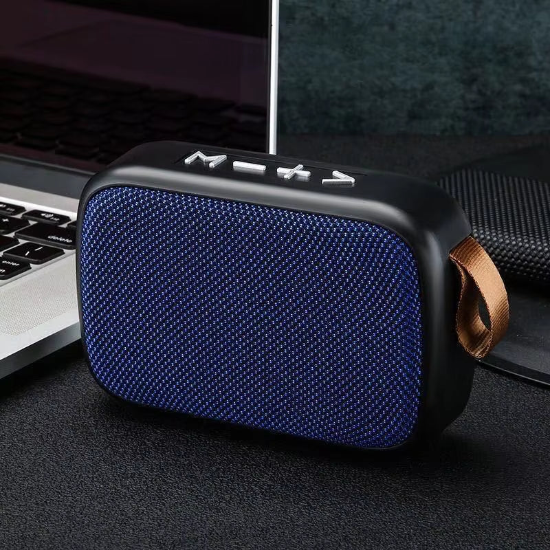 Mini Fabric Wireless Bluetooth Speaker, Waterproof Outdoor Hlfl 3D Stereo MP3 Player Support FM Radio Support SD TF Card Speaker