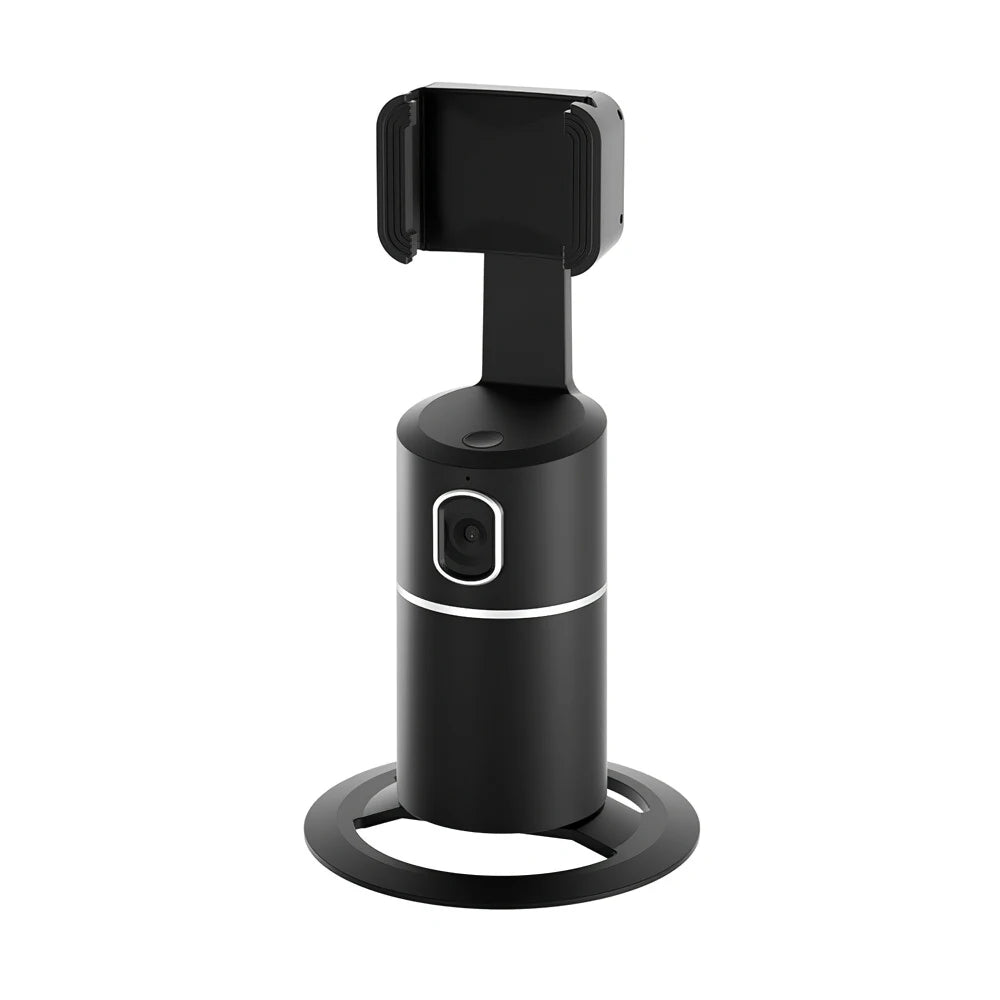 Portable Smart AI Gimbal Stabilizer with 360 Degrees Auto Face Tracking for Live Video Record Photography Makeup