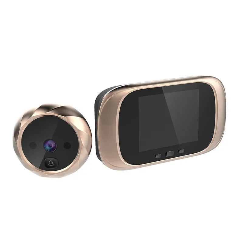 Digital Door Viewer Peephole Door Camera Doorbell 2.8-Inch Night Vision Photo Shooting Digital Door Monitoring for Home Security