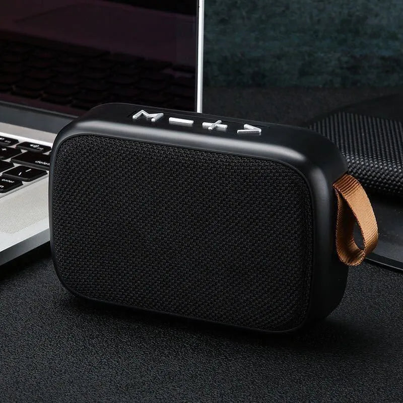 Mini Fabric Wireless Bluetooth Speaker, Waterproof Outdoor Hlfl 3D Stereo MP3 Player Support FM Radio Support SD TF Card Speaker