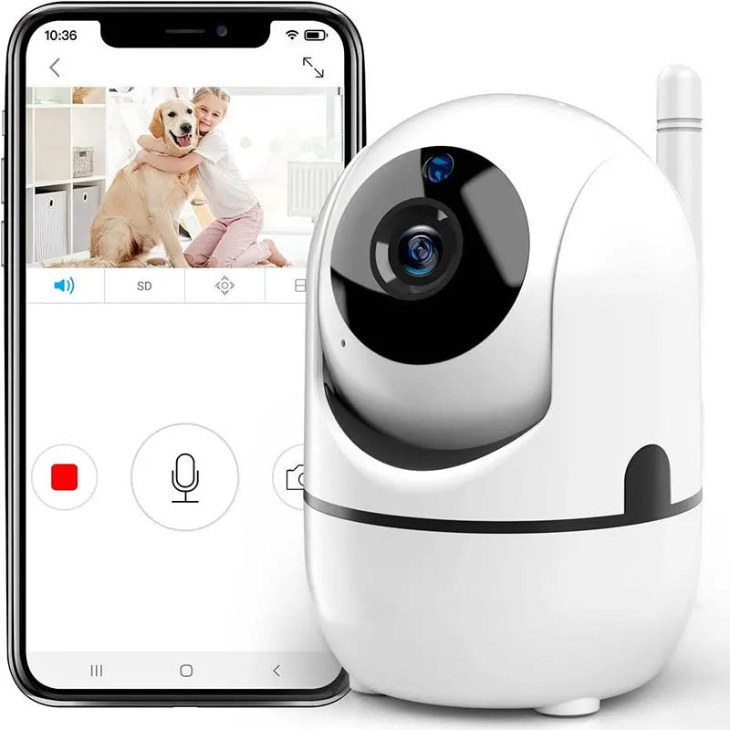 Wifi IP Intelligent Camera Smart Home Auto Tracking 1080P Full Night Vision Network Wireless CCTV Video Baby Security Camera